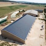 Hangar stockage solaire