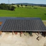Toiture solaire sur hanger agricole dans le Doubts