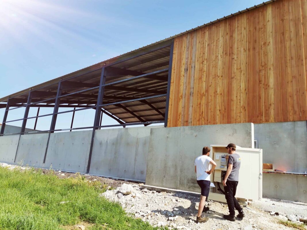 mise en service centrale solaire