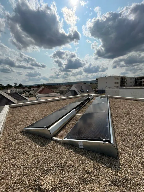 panneau photovoltaïque toit terrasse